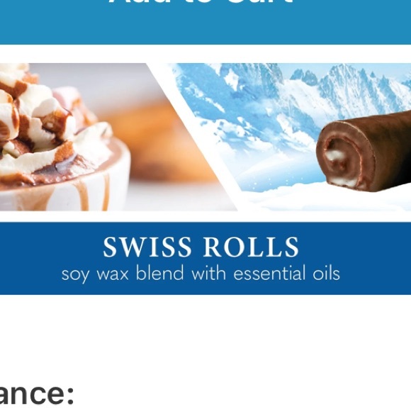 🍰 GC Swiss Rolls Little Debbie 3-Wick Candle NEW - Picture 2 of 2